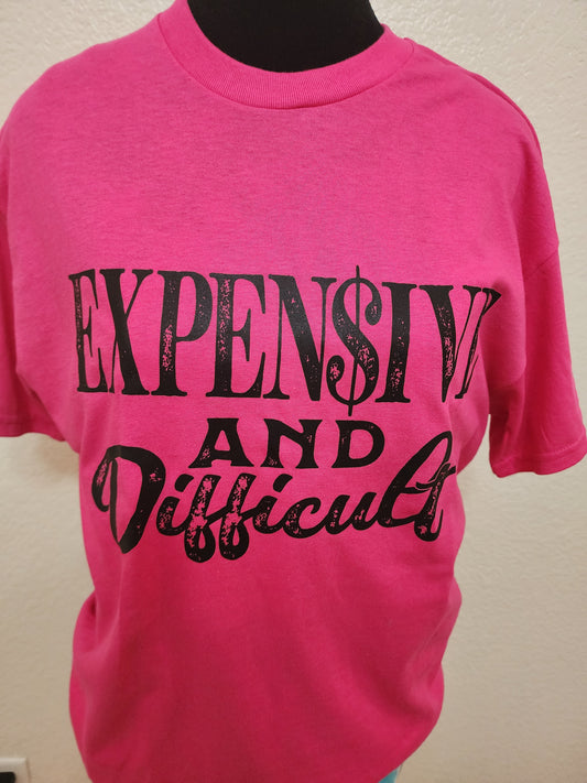 Expensive and Difficult Dark Pink